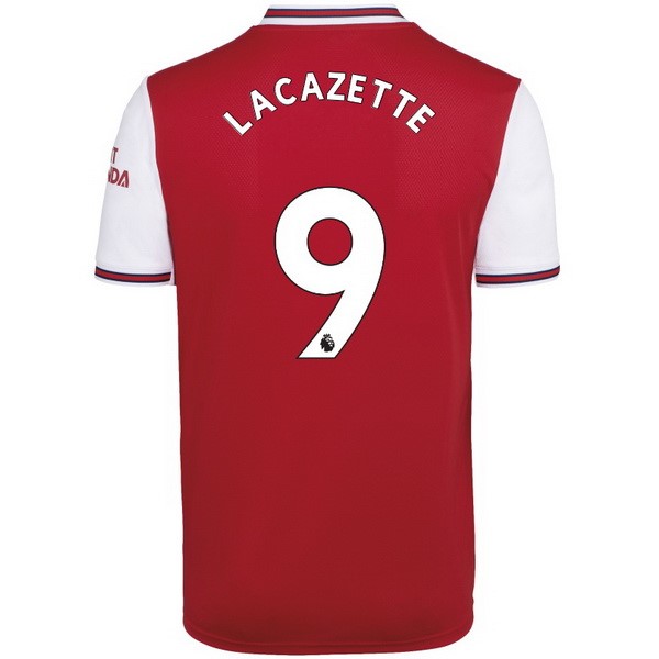 Camiseta Arsenal NO.9 Lacazette Primera equipación 2019-2020 Rojo